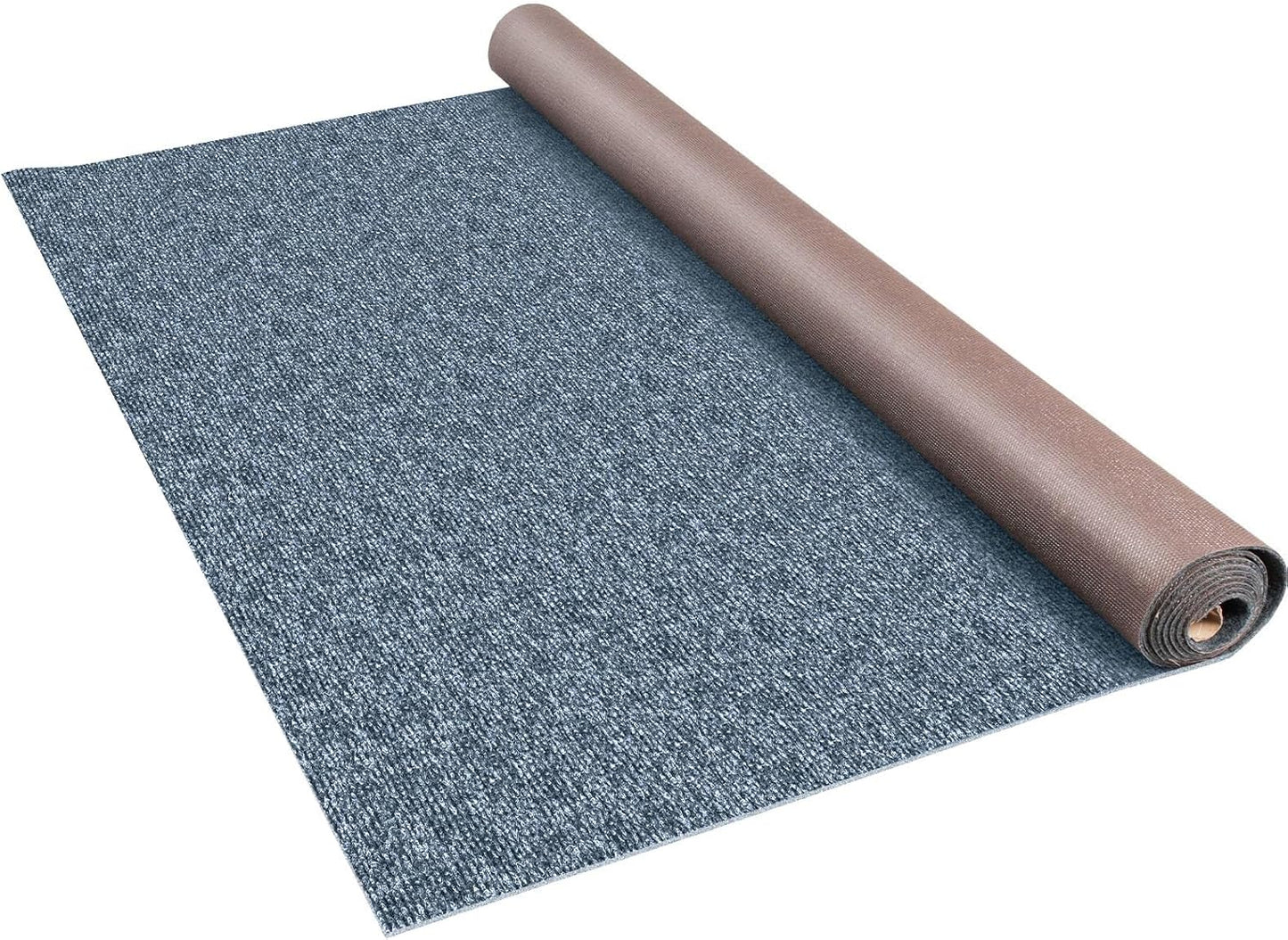 Happybuy 6 ft x 13 ft Grey Marine Carpet for Boats Waterproof - 0.18" Thick Indoor Outdoor Rug Carpet Roll for Home Patio Porch Deck